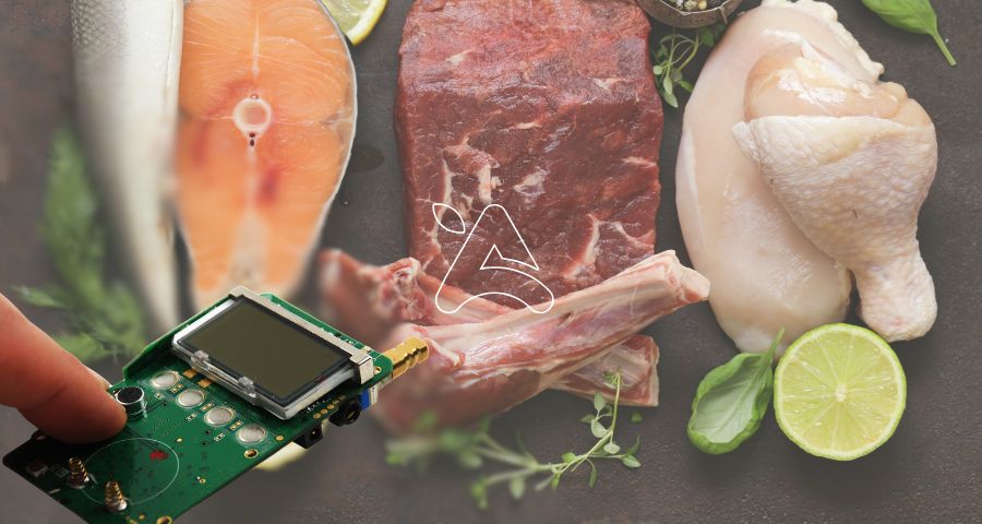 Un dispositivo que cambia de color predice la frescura del pescado y la carne