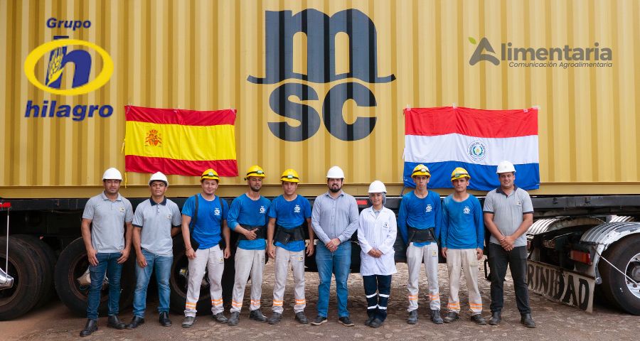 Industria paraguaya en ascenso: Hilagro S.A. concreta su primer envío de alimentos a España